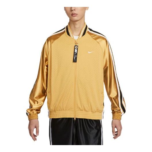 Nike Premium Basketball Jacket 'Wheat Gold' DX0348-725