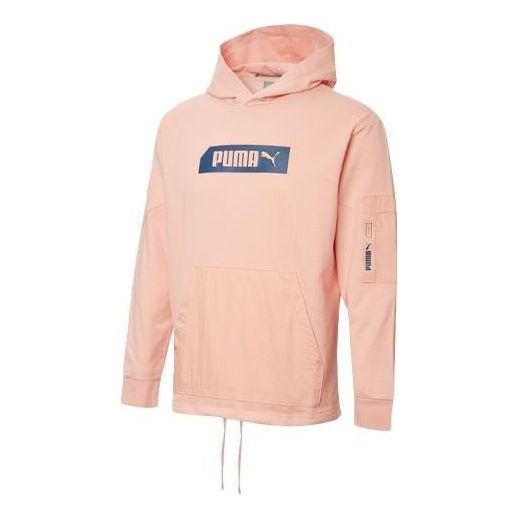 PUMA Nu-tility Logo Hoodie 'Pink' 582704-70