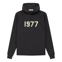 Fear of God Essentials SS22 Knit 1977 Hoodie 'Iron' FOG-SS22-172