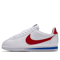 (WMNS) Nike Classic Cortez Leather 'White Red' 807471-103