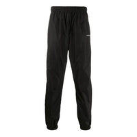 Men's Off-White Bookish Black Sports Pants/Trousers/Joggers OMCA086E20FAB0011001