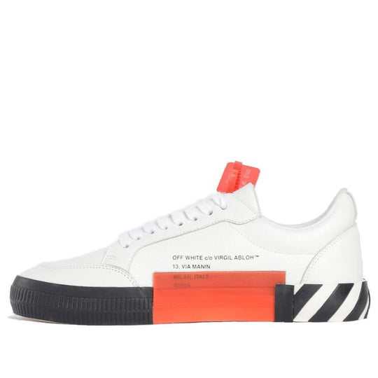 Off-White Vulc Sneaker 'White Black' 2020 OMIA085S20D680380110
