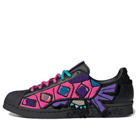 adidas originals Superstar 80s x Han Meilin 'Black Purple Pink' ID4381