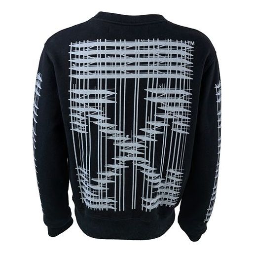 Off-White Diagonal Industrial Oversize Sweater OMBA025E19E300041091