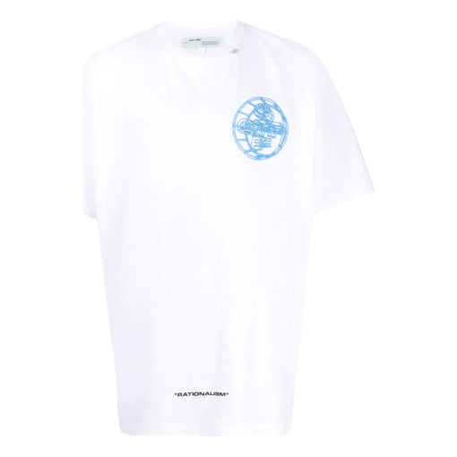 Off-White 3D Off Printing Casual Short Sleeve White OMAA038R201850030188