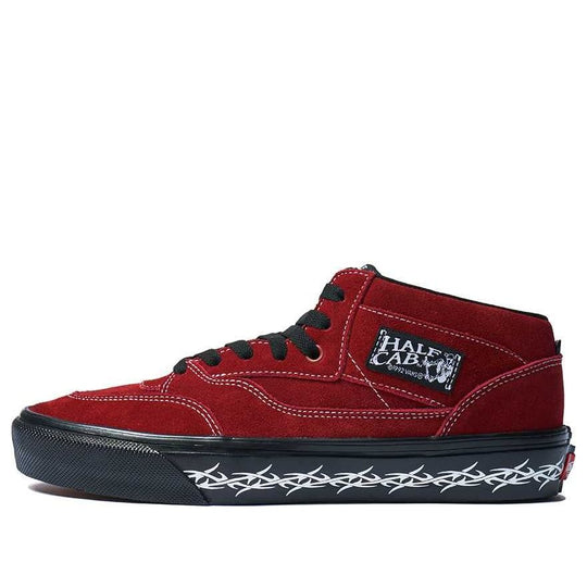 Vans Supreme x Half Cab 'Barbed Wire - Burgundy' VN0A5KRWZ3S