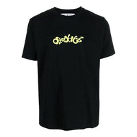 Off-White Opposite Arrow Slim Short-Sleeve Tee 'Black/Lime' OMAA027S23JER0061050