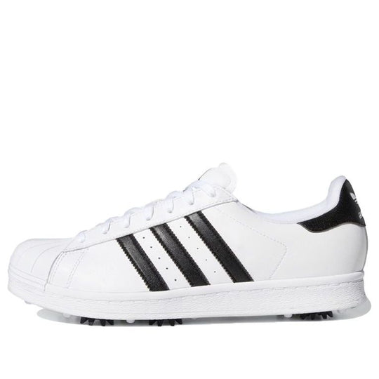 adidas originals SuperStar Golf Shoes White Black G57857 SneakerSouqq