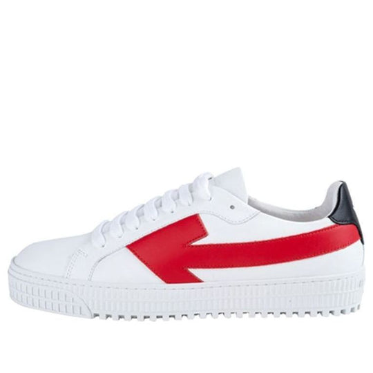 Off-White FashionCasual Shoes White/Red OWOMIA177R21LEA001BAS