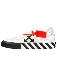 (WMNS) Off-White Low-Vulcanized shoes Black/White OWIA178R21LEA0020110