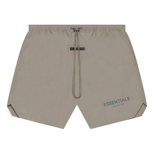 Fear of God Essentials SS21 Volley Shorts Taupe FOG-SS21-651