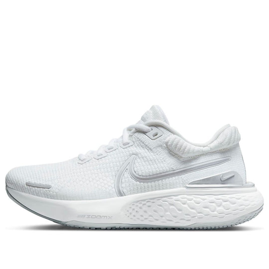 (WMNS) Nike ZoomX Invincible Run Flyknit 2 'White Metallic Silver' DC9993-101