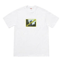 Supreme SS19 Greetings Tee Printing Short Sleeve Unisex White SUP-SS19-10517