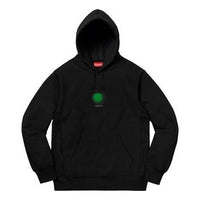 Supreme SS19 Apple Hooded Sweatshirt Black SUP-SS19-060