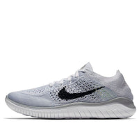 (WMNS) Nike Free RN Flyknit 2018 'White Platinum' 942839-100