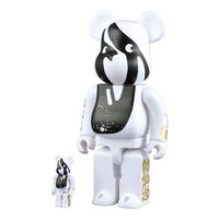 BE@RBRICK cap+pep Black White 100%+400% CAP+PEP