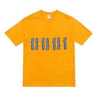 Supreme SS18 Gonz Logo Tee Mustard Logo Tee SUP-SS18-438