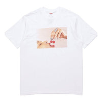 Supreme SS20 Week 1 Cherries Tee Cherry Short Sleeve Unisex White SUP-SS20-285