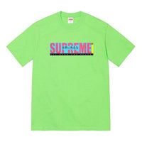 Supreme SS22 Week 1 All Over Tee Alphabet Printing Short Sleeve Unisex T-Shirt SUP-SS22-005