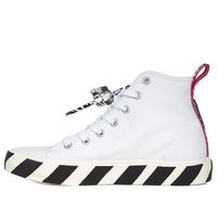 Off-White Vulc Sneaker Mid 'White Black' OMIA119R21FAB0010109