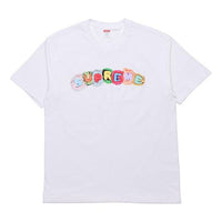 Supreme Week 7 Pillows Tee logo Short Sleeve Unisex White SUP-FW19-717