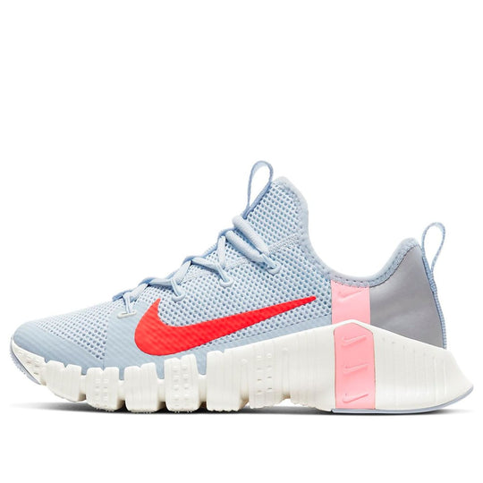 (WMNS) Nike Free Metcon 3 'Football Grey Bright Crimson' CJ6314-006