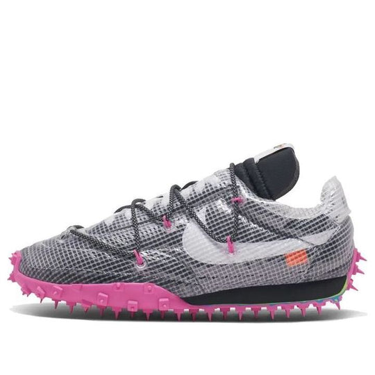 (WMNS) Nike Off-White x Waffle Racer 'Fuchsia' CD8180-001