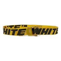 Off-White SS20 2.0 Industrial Yellow Belt 3.5cm OMRB034S20F420416010