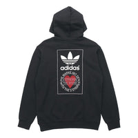 adidas originals Valentine's Day Series Back Printing Logo Black GK7164