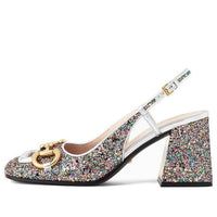 (WMNS) Gucci Lovelight Slingback Mid-Heel With Horsebit 707702-KSP20-8461