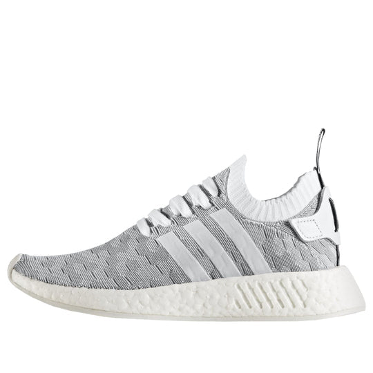 (WMNS) adidas NMD_R2 Primeknit 'White Black Pink' BY9520