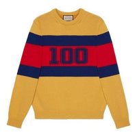 Gucci 100 Wool Sweater 'Yellow Red Blue' 676393-XKB43-7123