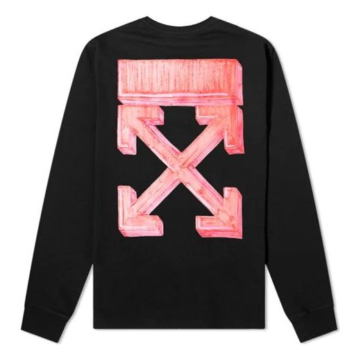 Off-White Fw20 Arrows Sketch Mens Logo Long Sleeve OMAB001E20JER0031025