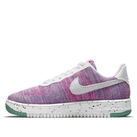 (WMNS) Nike Air Force 1 Crater Flyknit 'Fuchsia Glow' DC7273-500