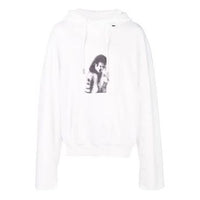 Off-White MJ Pattern Printing Loose White OMBB025S19D250020110