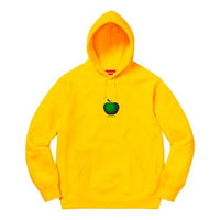 Supreme SS19 Apple Hooded Sweatshirt Yellow SUP-SS19-061