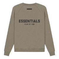 Fear of God Essentials SS21 Pull-Over Crewneck Taupe FOG-SS21-591