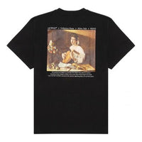 Off-White FW21 Caravaggio Painting Short Sleeve Loose Fit Black OMAA038F21JER0061084