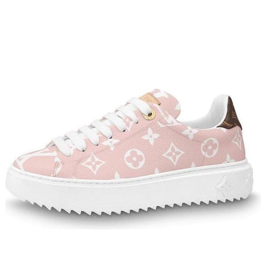 (WMNS) Louis Vuitton Time Out Sneaker 'Pink Monogram' 1A5U0X