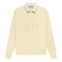 Fear of God Essentials FW22 Henley Rugby Polo 'Canary' FOG-FW22-338