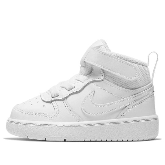 (TD) Nike Court Borough Mid 2 'Triple White' CD7784-100