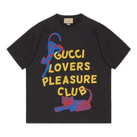 Gucci Cotton Jersey T-Shirt With Print 'Black' 616036-XJFWP-1142