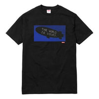 Supreme FW17 x Scarface Blimp Tee Black Crossover Short Sleeve Unisex SS18-0236