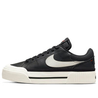 (WMNS) Nike Court Legacy Lift 'Black Sail' DM7590-001