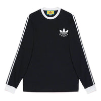 Adidas X Gucci long sleeve T-shirt 'Black' 722944-XJE1H-1152