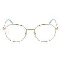 Gucci Metallic Round Frame Optical Glasses Frame Glasses 51mm Gold GG0684O-004