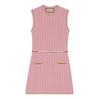 (WMNS) Gucci Boundless Overture Series GG Sleeveless Dress Pink 658350-XKBVO-6167