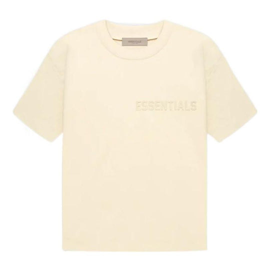 Fear of God Essentials FW22 Short Sleeve Tee Egg Shell FOG-FW22-820