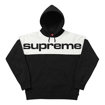 Supreme FW17 Blocked Black Alphabet logo Unisex SUP-FW17-755