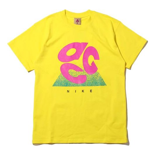 Nike Lab ACG Tee 'Opti Yellow Active Fuchsia' CT4171-731